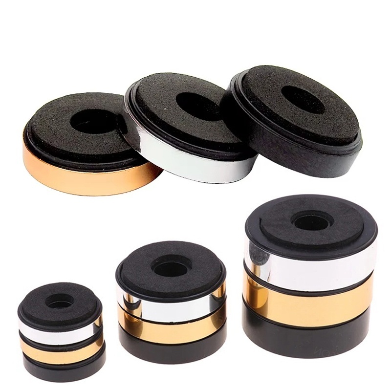 Home Cinema Rack - 4Pcs Speaker Spikes Stand Parts Active