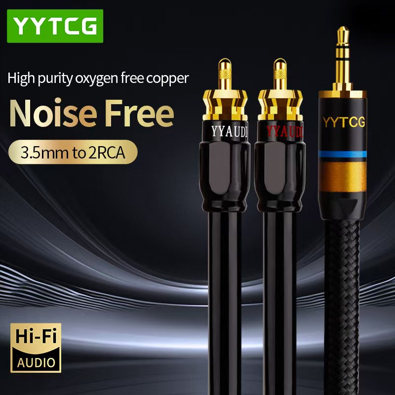 Klipsch Home Cinema - YYTCG RCA Cable HiFi Stereo 3.5mm