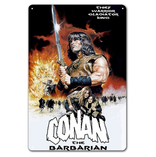 Home Cinema Decor - Conan The Barbarian Arnold Schwarzenegger Movie
