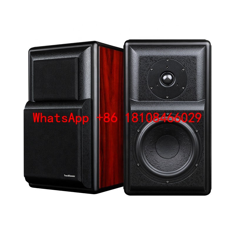 Home Theater Speaker - Wholesale Wooden Hifi Bookshelf Speakers Pairs