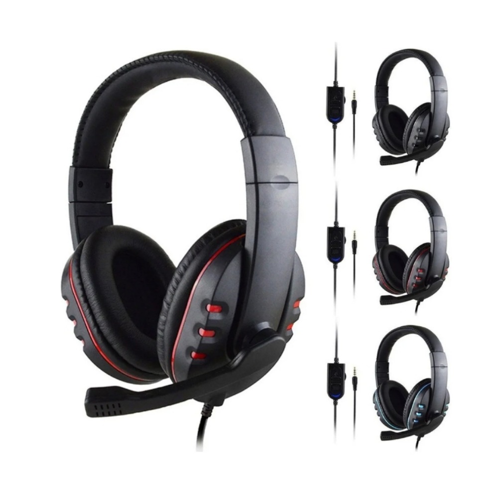 Home Cinema Headphones - Headphones 3.5mm Wired Gaming Headset Earphones