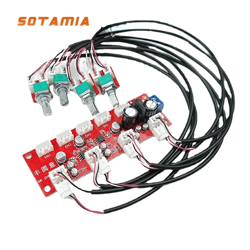 Klipsch Home Cinema - SOTAMIA NE5532 4 Way Input Mixer