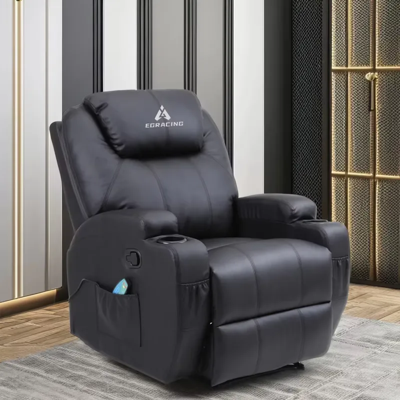 Home Cinema In Small Room - Modern Single Recliner Cinema Chair Synthetic
