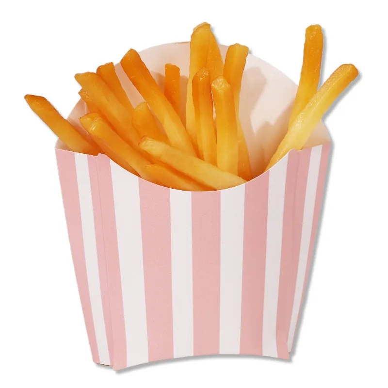 50pcs Striped Disposable Party - Home Cinema Food ulasan dan harga