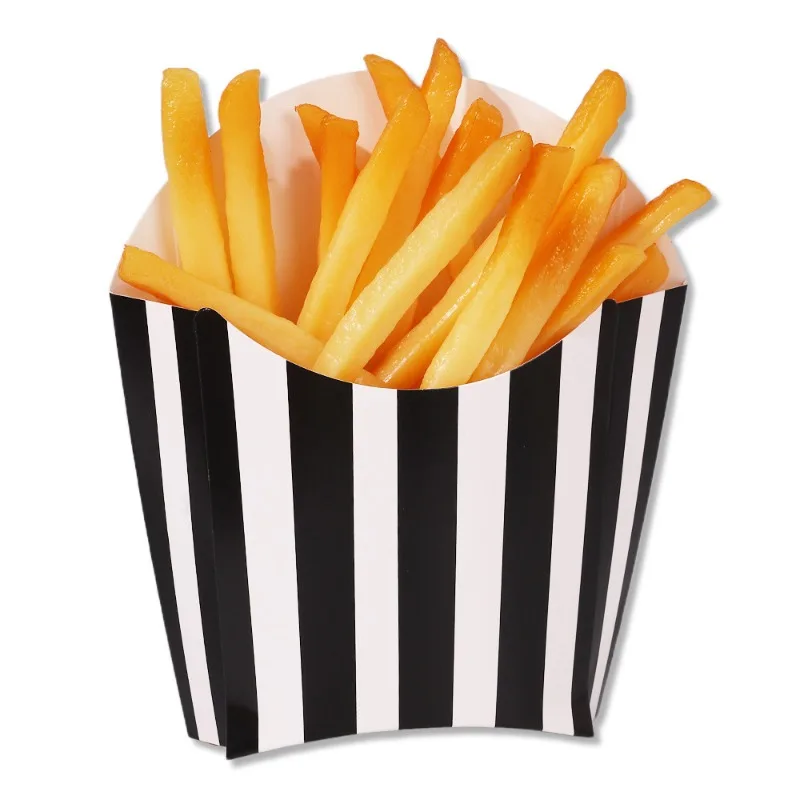50pcs Striped Disposable Party - Home Cinema Food ulasan dan harga