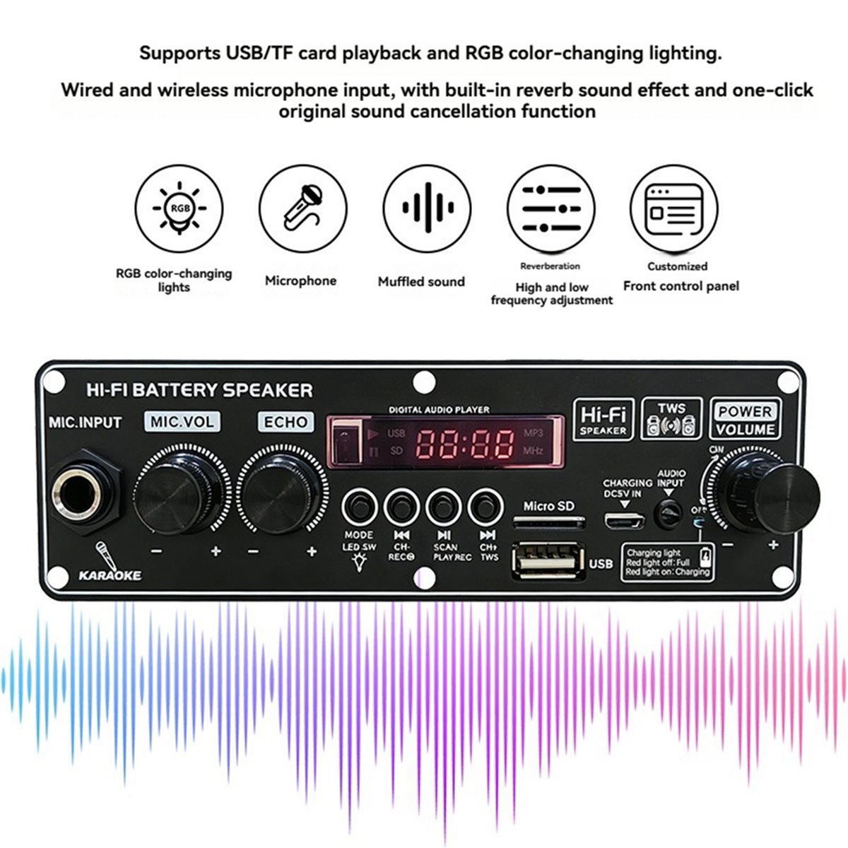 update. 2X10W 3.7V Amplifier B - Home Theater Speaker ulasan dan harga