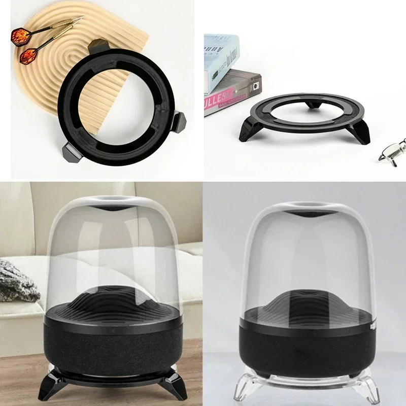 Acrylic Speaker Stand Portable - Home Cinema Rack ulasan dan harga