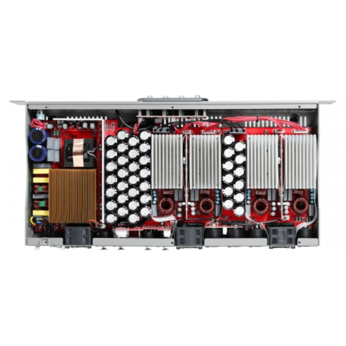 1U Digital Power Amplifier 4Ch - Home Theater Speaker ulasan dan harga