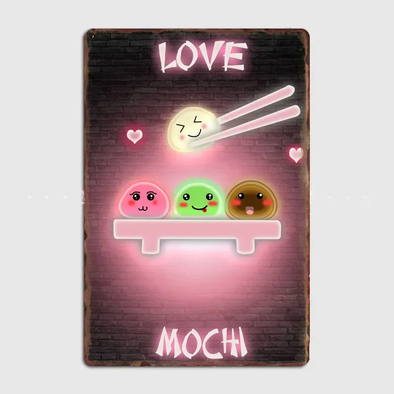 LOVE MOCHI Food Neon Sign Meta - Home Cinema Food ulasan dan harga