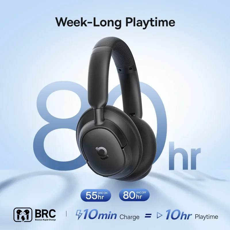 Baseus EH10 NC ANC Wireless He - Home Cinema Headphones ulasan dan harga