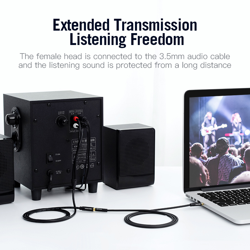 Vention Jack 3.5mm Female to 2 - Klipsch Home Cinema ulasan dan harga