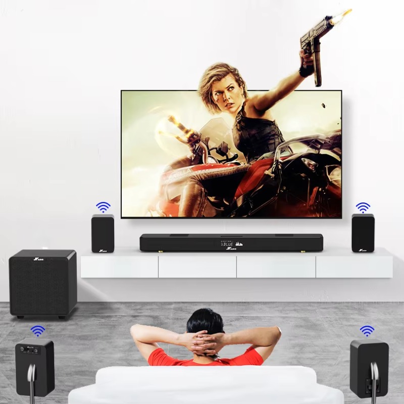 7.1 Home Theater System Surrou - Home Theater Speaker ulasan dan harga