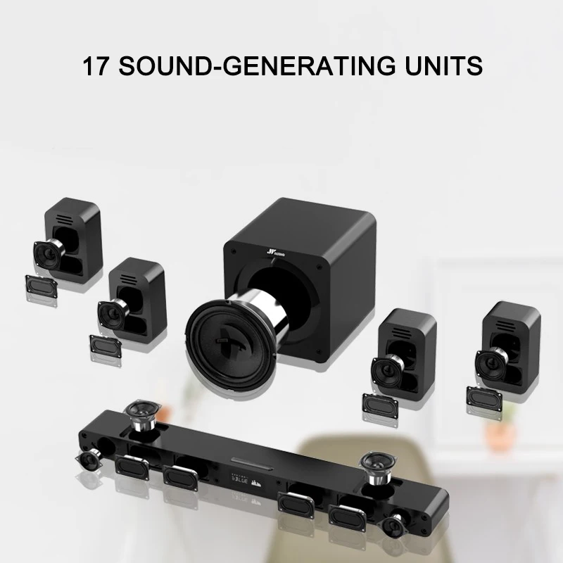 7.1 Home Theater System Surrou - Home Theater Speaker ulasan dan harga