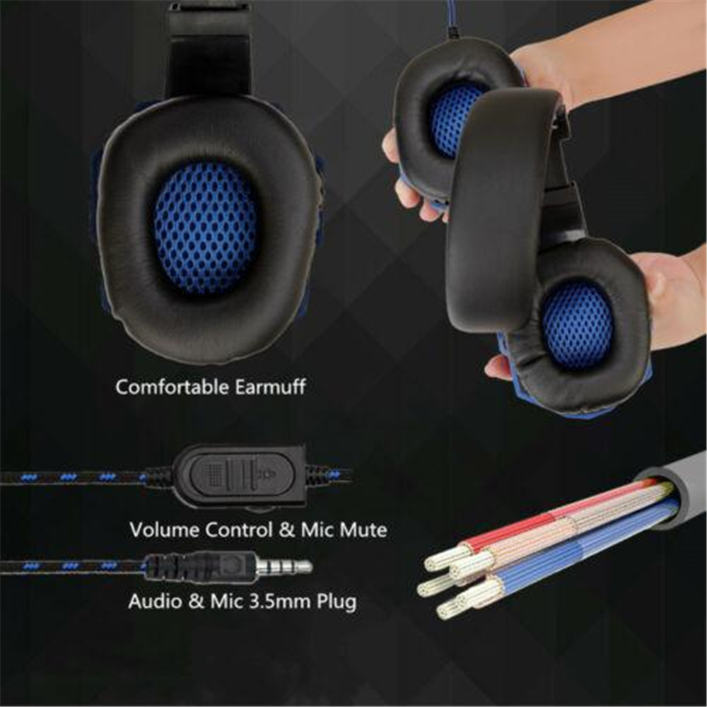 Wired Gaming Headphones for PS - Home Cinema Headphones ulasan dan harga