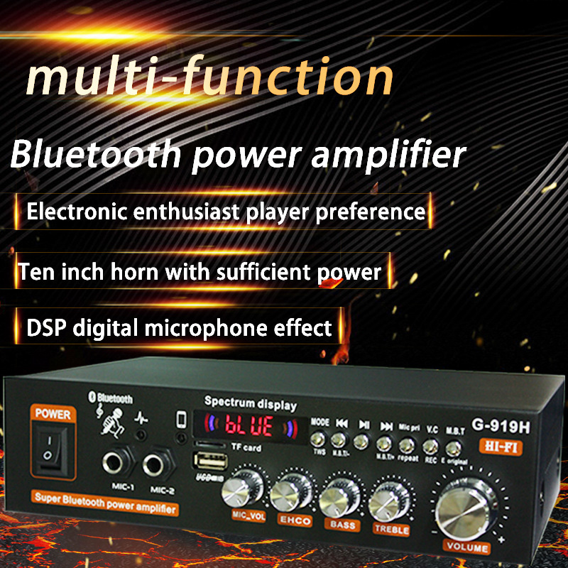 G-919H 1000W Home Power Amplif - Klipsch Home Cinema ulasan dan harga