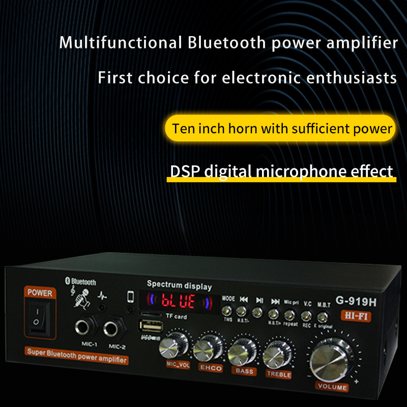 G-919H 1000W Home Power Amplif - Klipsch Home Cinema ulasan dan harga