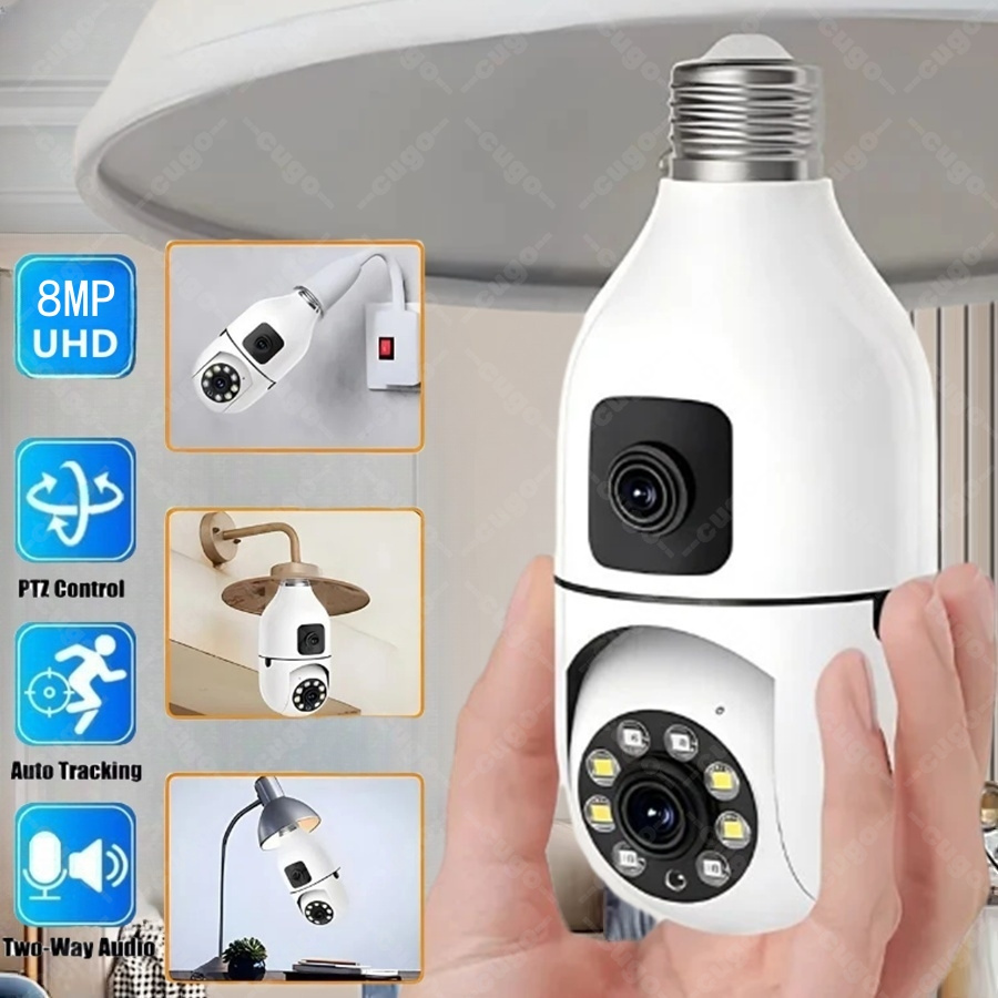 E27 Bulb Surveillance Security - Home Cinema Outdoor ulasan dan harga