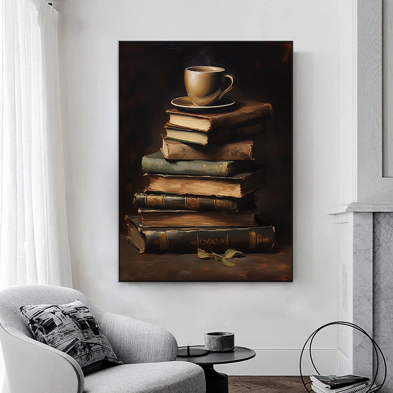 1pc frameless Moody Vintage Ni - Home Cinema Room ulasan dan harga