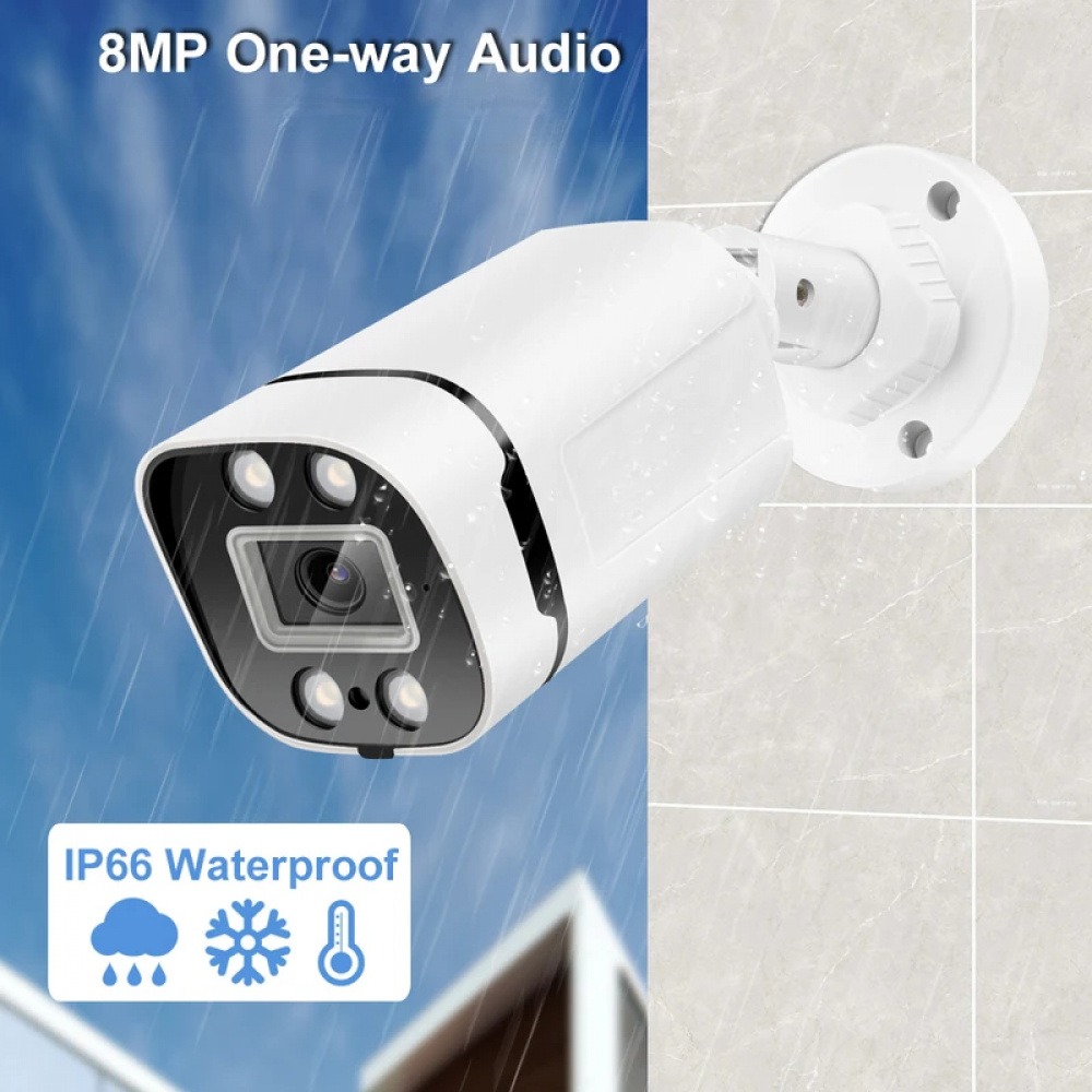 4K 8MP Video Surveillance Came - Home Cinema Outdoor ulasan dan harga