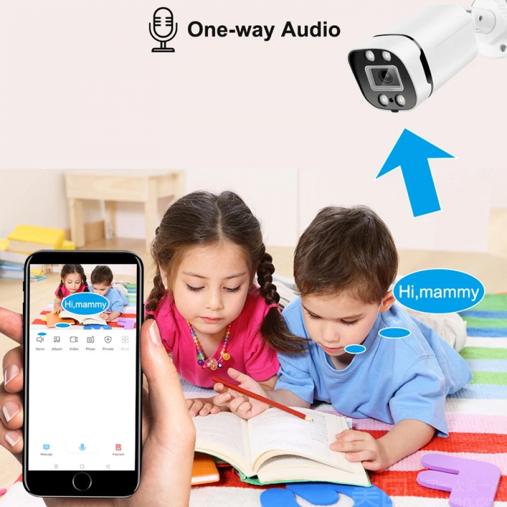 4K 8MP Video Surveillance Came - Home Cinema Outdoor ulasan dan harga