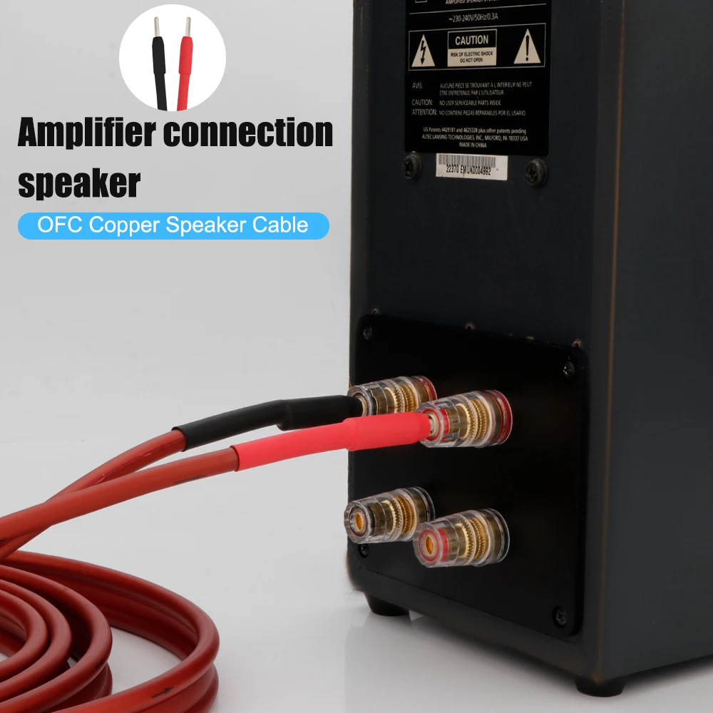 Pair Speaker Cable High-End Pu - Home Cinema Dvd System ulasan dan harga