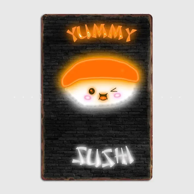 YUMMY SUSHI Food Neon Sign Met - Home Cinema Food ulasan dan harga