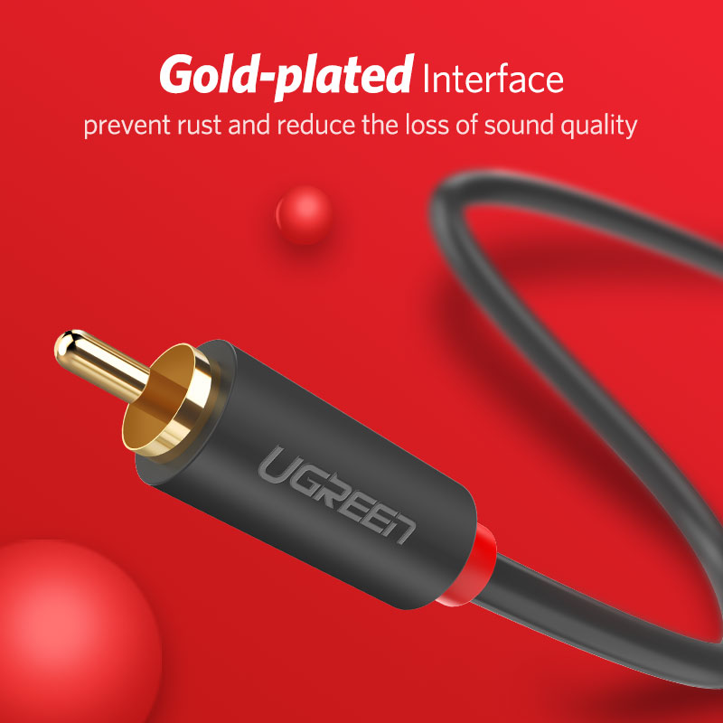 UGREEN 2RCA to 2 RCA Male to M - Klipsch Home Cinema ulasan dan harga