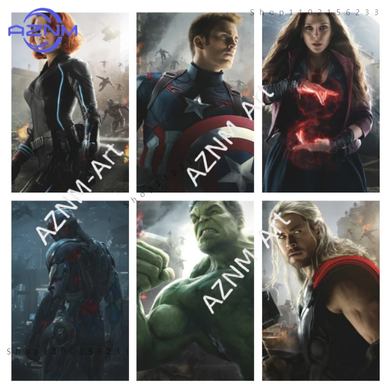 Marvel Superheroes Movie Poste - Home Cinema Decor ulasan dan harga
