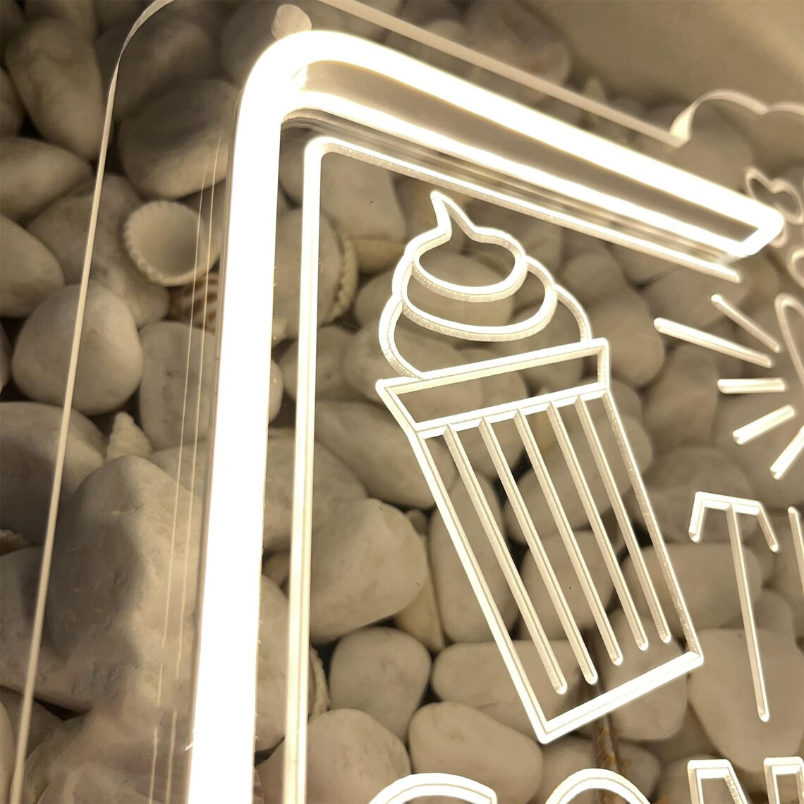 Theater Concessions Neon Sign  - Home Cinema Food ulasan dan harga