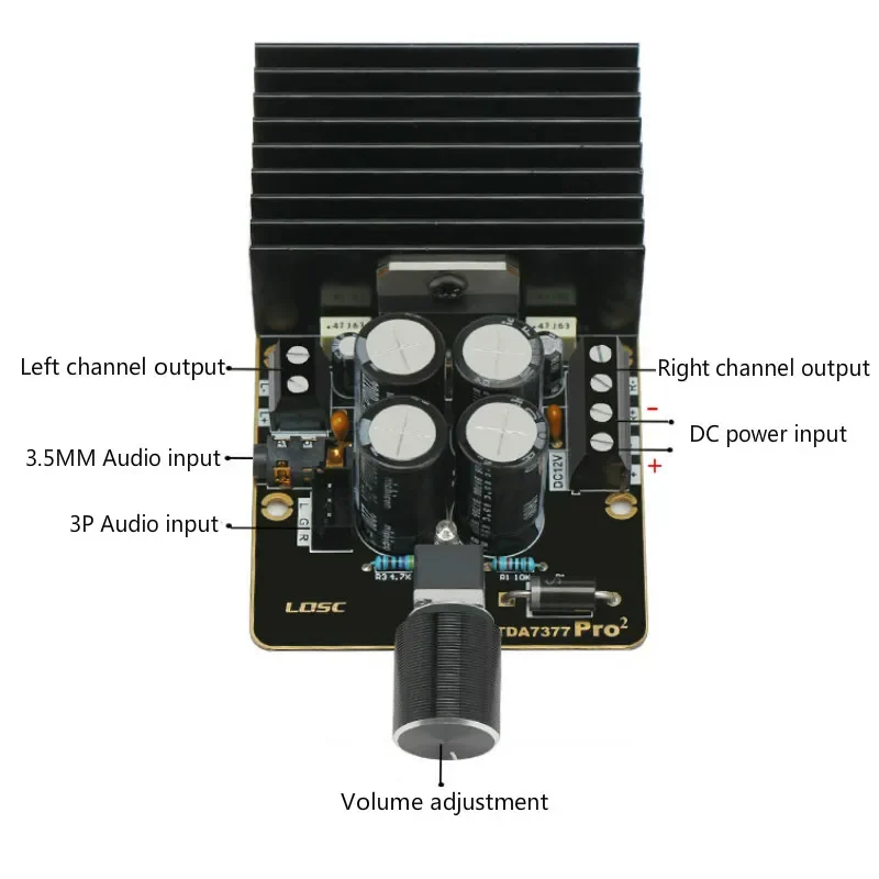SOTAMIA TDA7377 Audio Amplifie - Klipsch Home Cinema ulasan dan harga