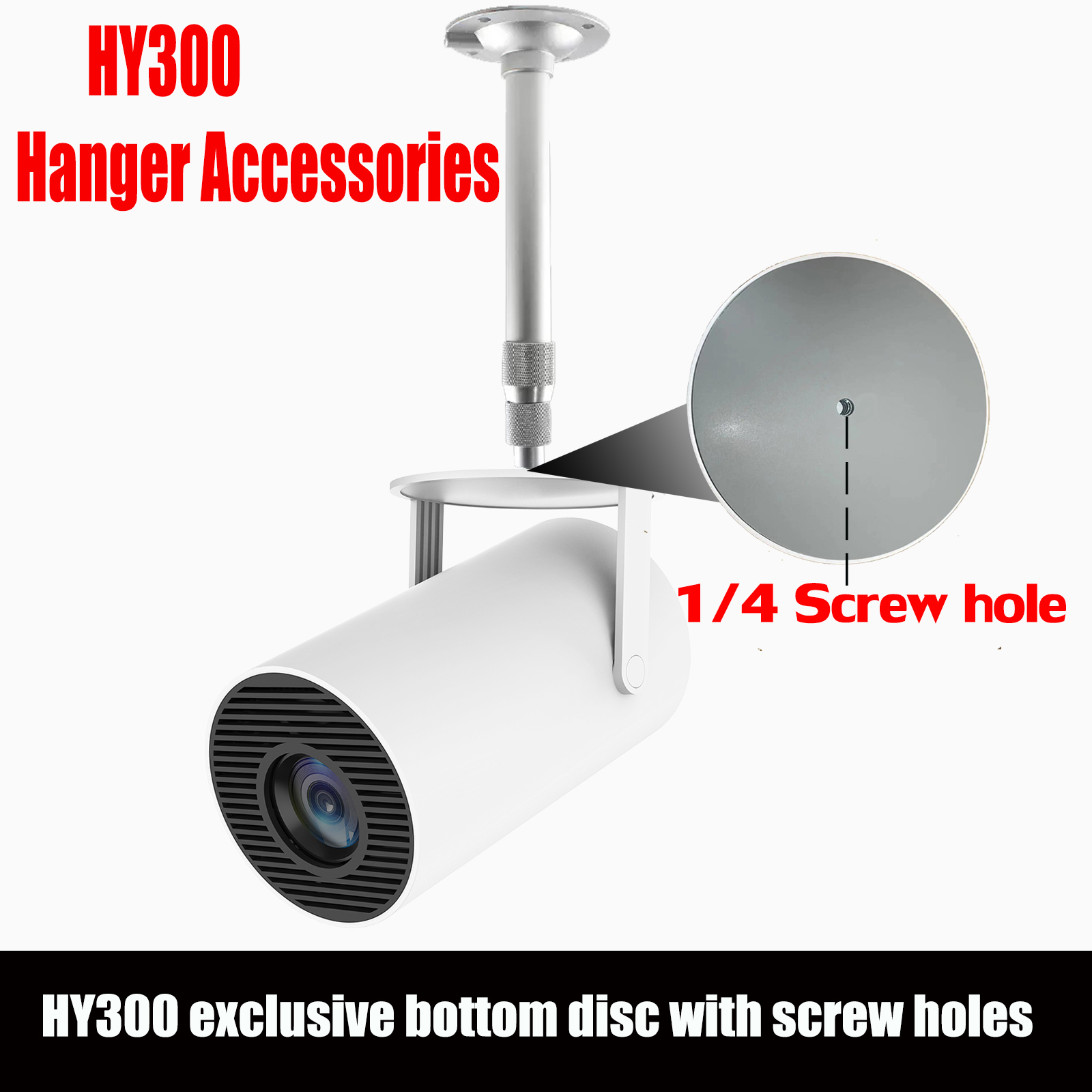 HY300 Projector Accessories Ce - Projector Mount Ceiling ulasan dan harga