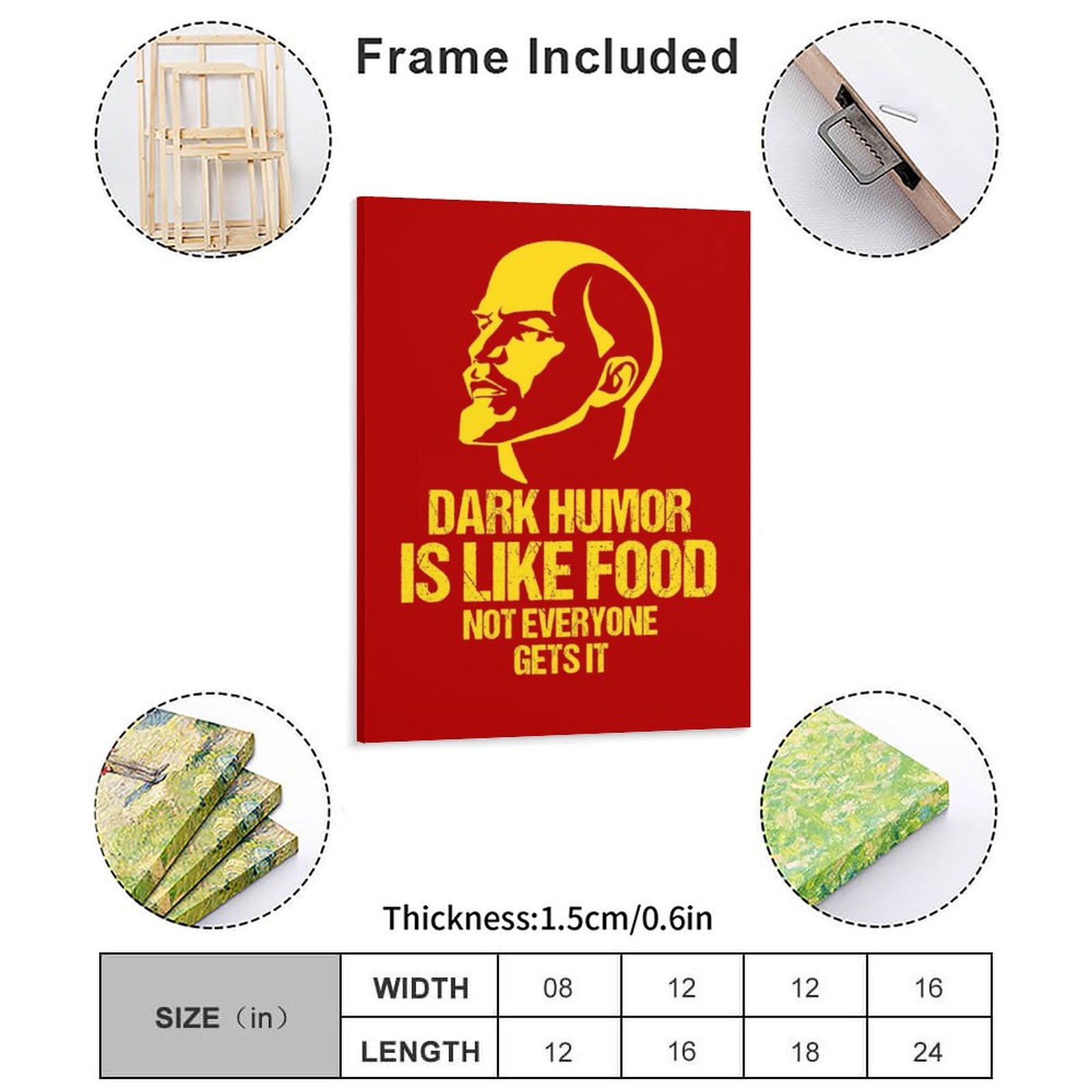 Lenin Dark Humor Is Like Food  - Home Cinema Food ulasan dan harga