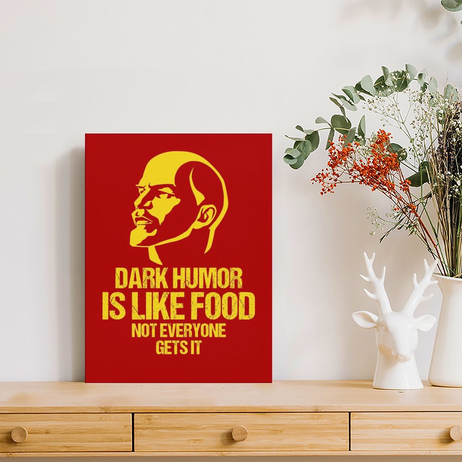 Lenin Dark Humor Is Like Food  - Home Cinema Food ulasan dan harga