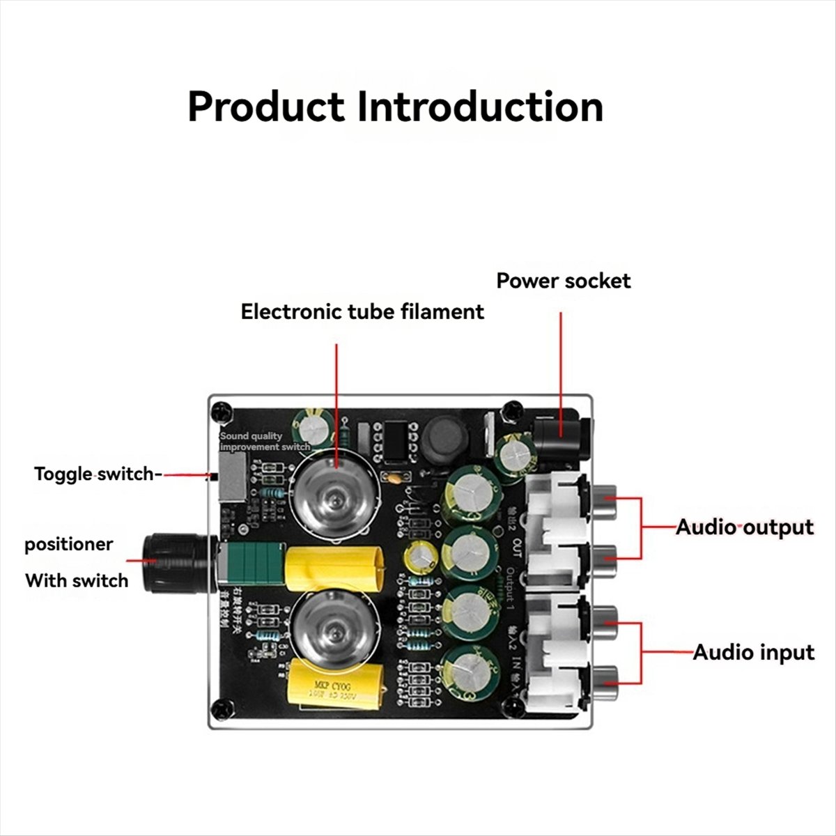 828 Audio Amplifier 6j3 Vacuum - Home Theater Speaker ulasan dan harga