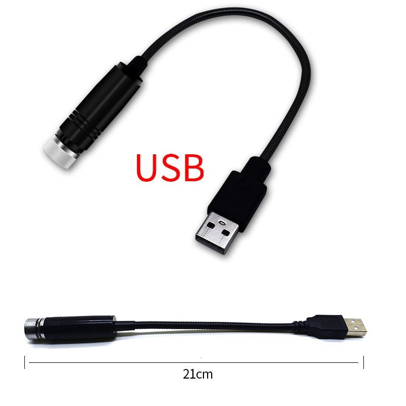 USB Car Interior Atmosphere St - Projector Mount Ceiling ulasan dan harga
