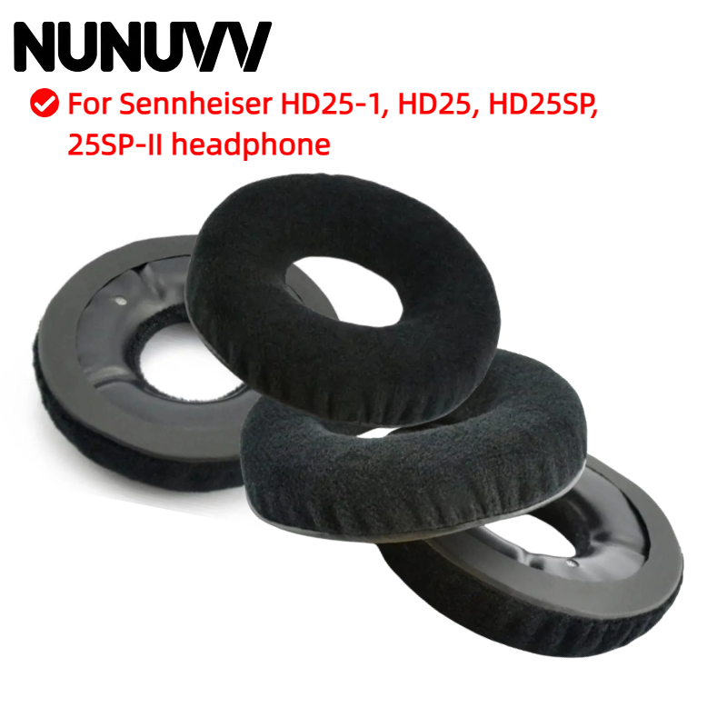 NUNUVV Earphone pads For Sennh - Sennheiser Headphone Hd 25 ulasan dan harga
