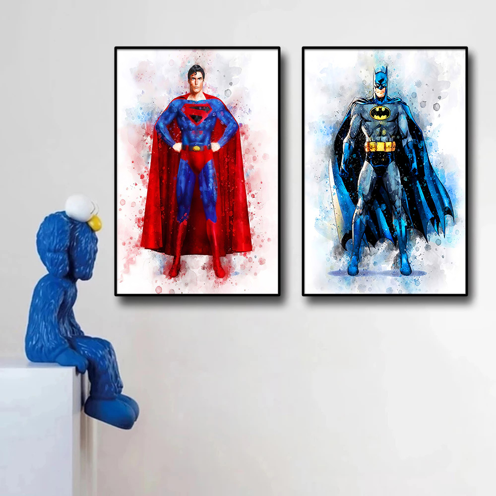 1PC  frameless Marvel Poster A - Home Cinema Decor ulasan dan harga