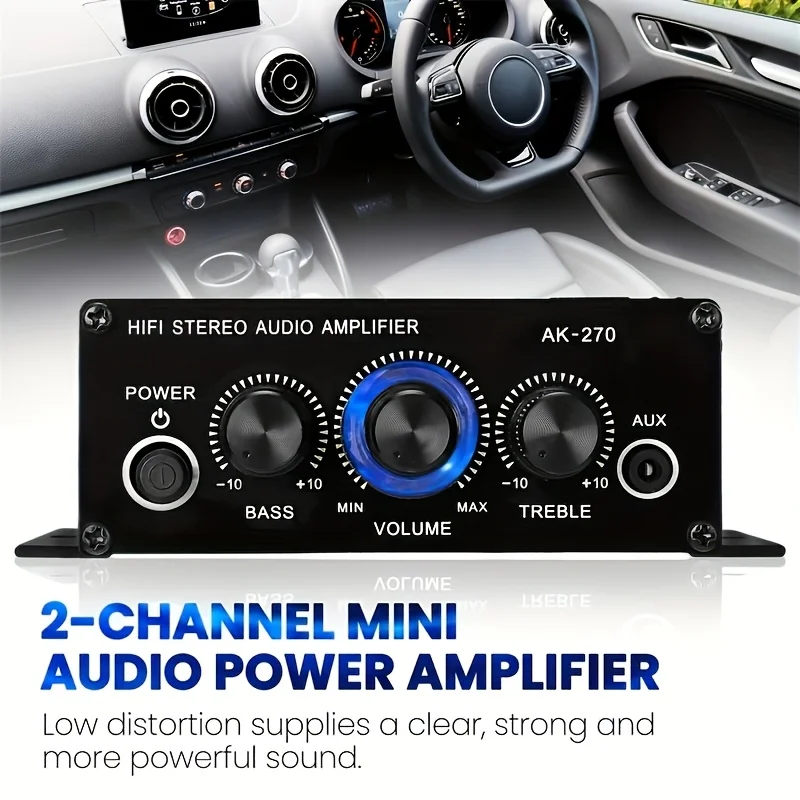 AK-270 400W Mini Power Amplifi - Klipsch Home Cinema ulasan dan harga