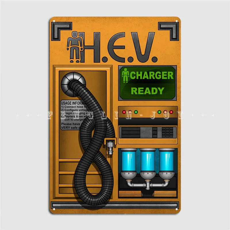 Half Life Hev Charger Metal Si - Home Cinema Decor ulasan dan harga