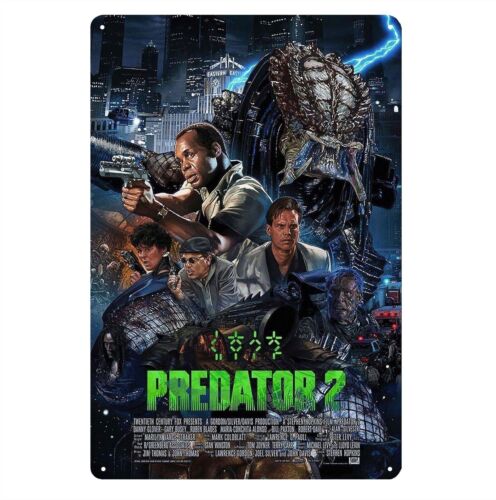 Predator 2 Movie Metal Poster  - Home Cinema Decor ulasan dan harga