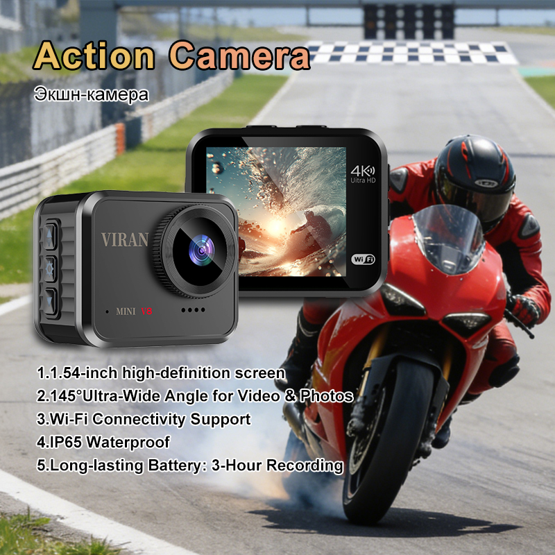 Mini Action Camera 4K Ultra HD - Home Cinema Outdoor ulasan dan harga