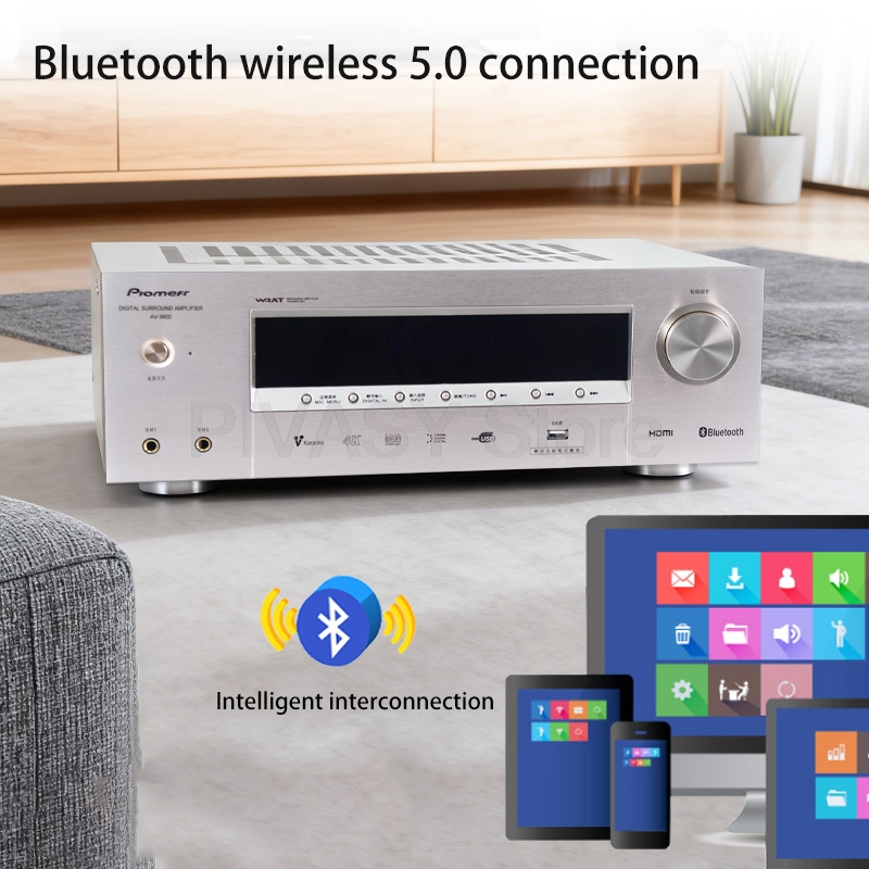 1200W Amplifier Bluetooth Amp  - Klipsch Home Cinema ulasan dan harga
