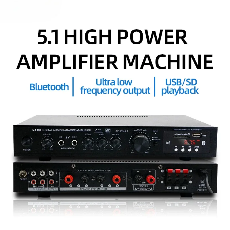 AV-369BT Bluetooth 5.1 Sound S - Klipsch Home Cinema ulasan dan harga